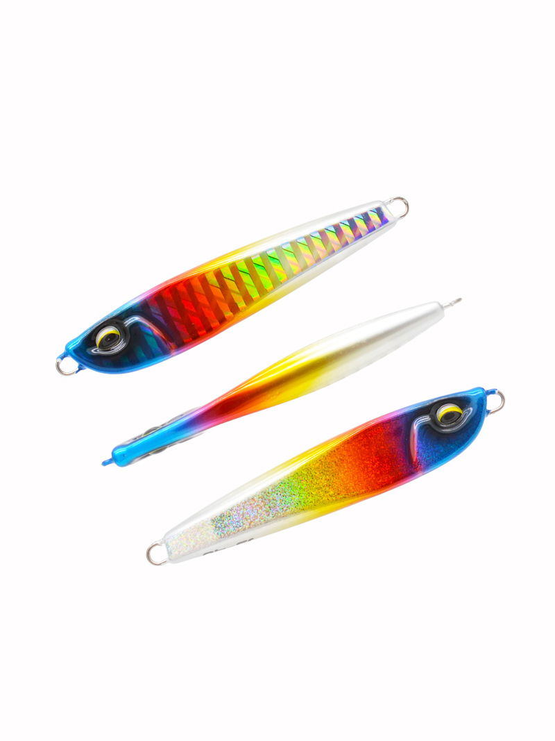 Newbility 30g 40g 60g Japanese Lazer Paper Fishing Metal Jig 3D Printing Slow Pitch Jigging Lure Lead Jig Swim Bait – Metal Lure – view 5