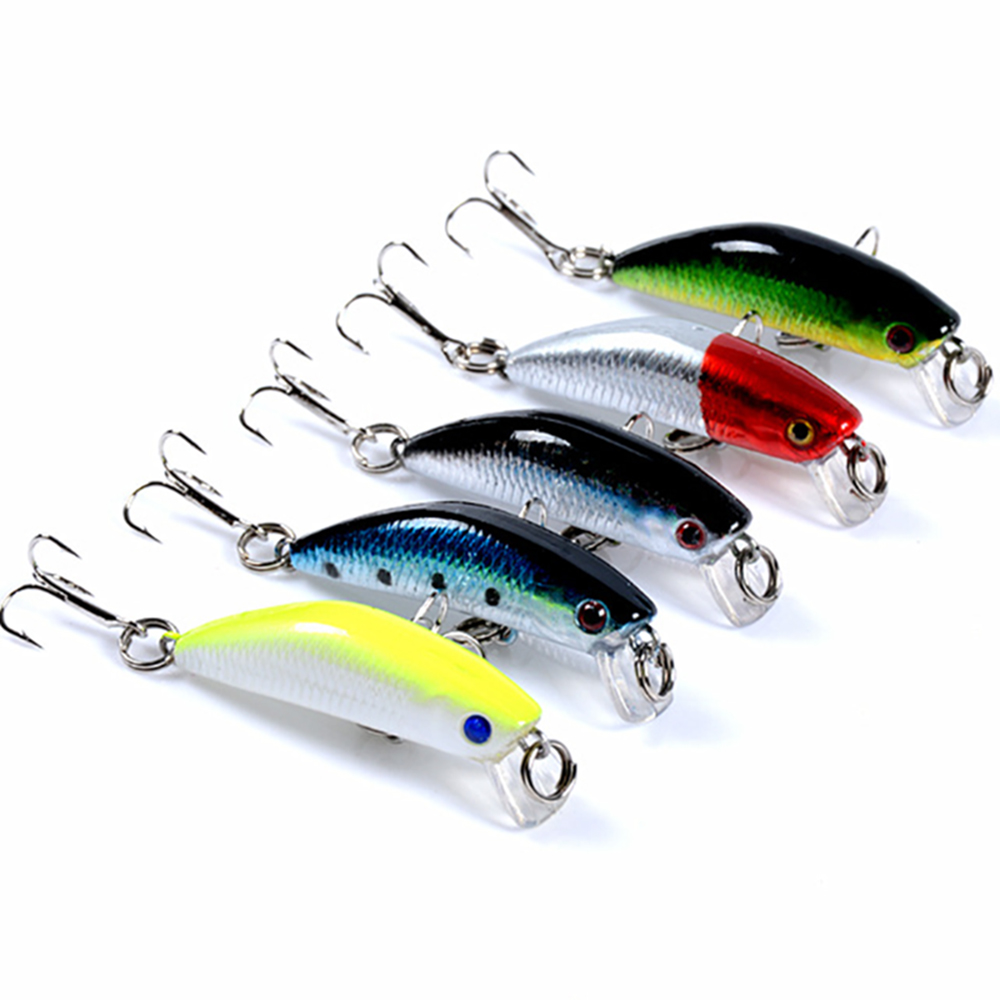 4.5cm/2.8g Artificial Hard Crankbait Crank Fishing Sinking Minnow for Saltwater Freshwater – Crankbait – view 2