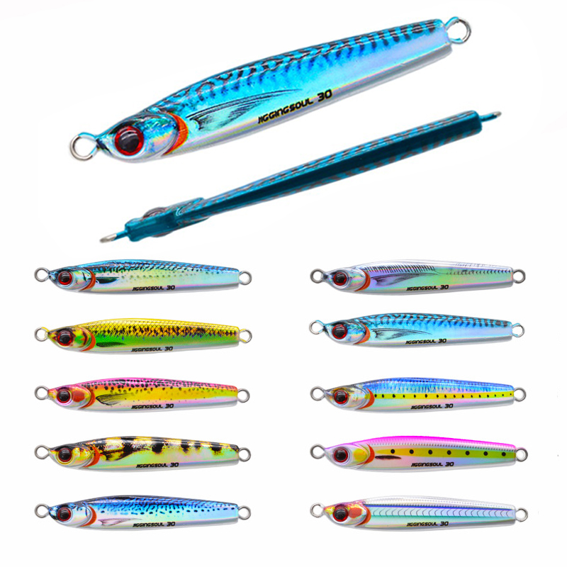 CHEERY New Japan Quality 3D Printed 30g/40g Fishing Metal Jig Lure Slow Pitch Jigging Saltwater Fishing Lure Lead Jigbait – Metal Lure – view 3