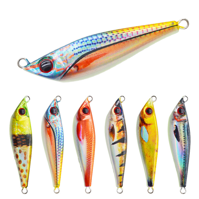 Guosong OEM 3D Printing Long Casting Fishing Metal Jig UV Luminous Hard Sinking Lead Jigging Lures – Metal Lure – view 3