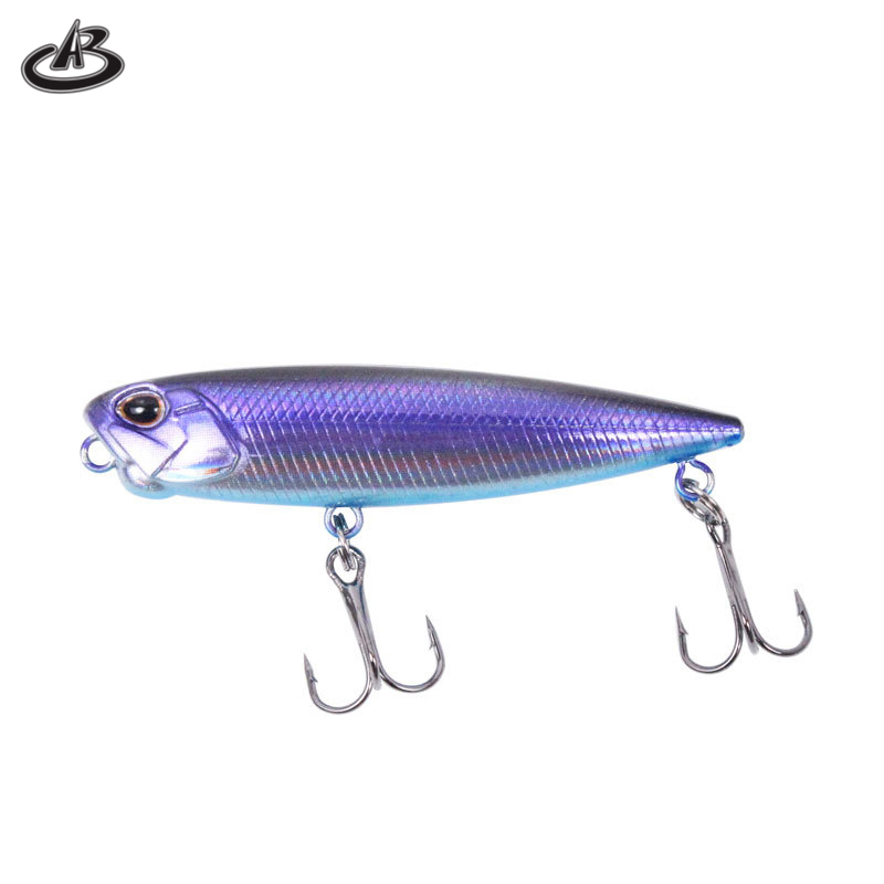 ABS Hard Lure Bait 6.5cm/5.5g Tip Word Dog Float Pencil Built-in Ring Bead Lead Block Ordinary Hook Pencil Hard Fishing Lure – Pencil – view 5