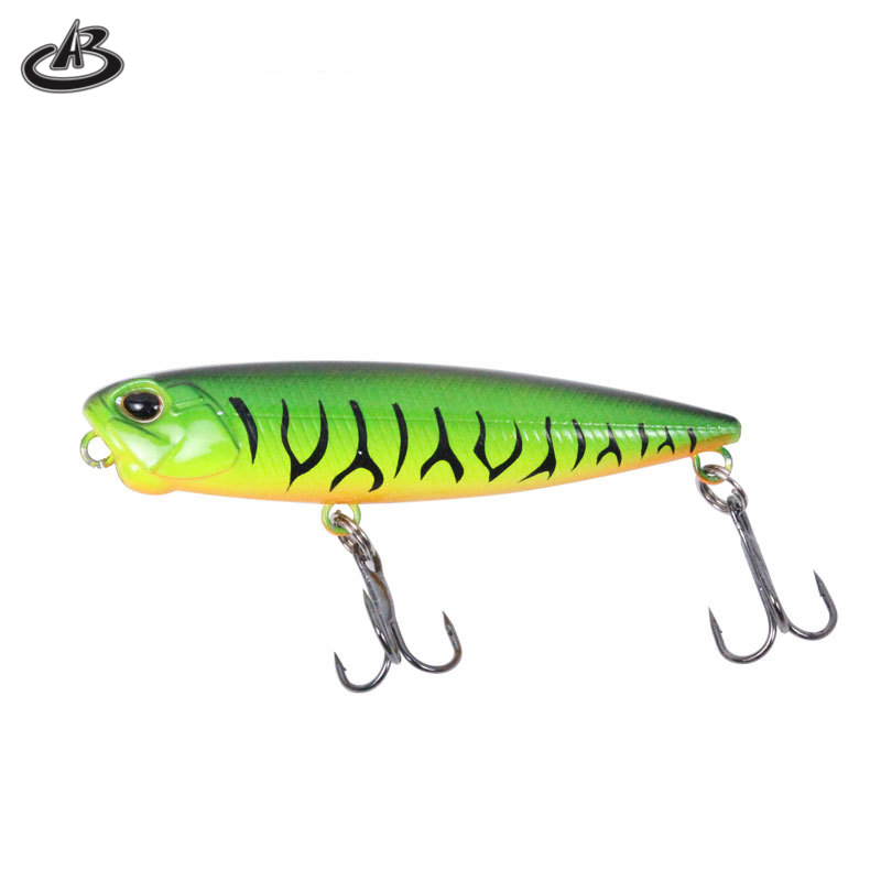 ABS Hard Lure Bait 6.5cm/5.5g Tip Word Dog Float Pencil Built-in Ring Bead Lead Block Ordinary Hook Pencil Hard Fishing Lure – Pencil – view 3