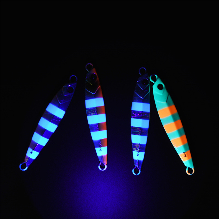RUNTOO 40g 60g Slow Pitch Switch Jig Bionic Lead Bait Saltwater Jigging Lures Luminous Metal Jig – Metal Lure – view 2