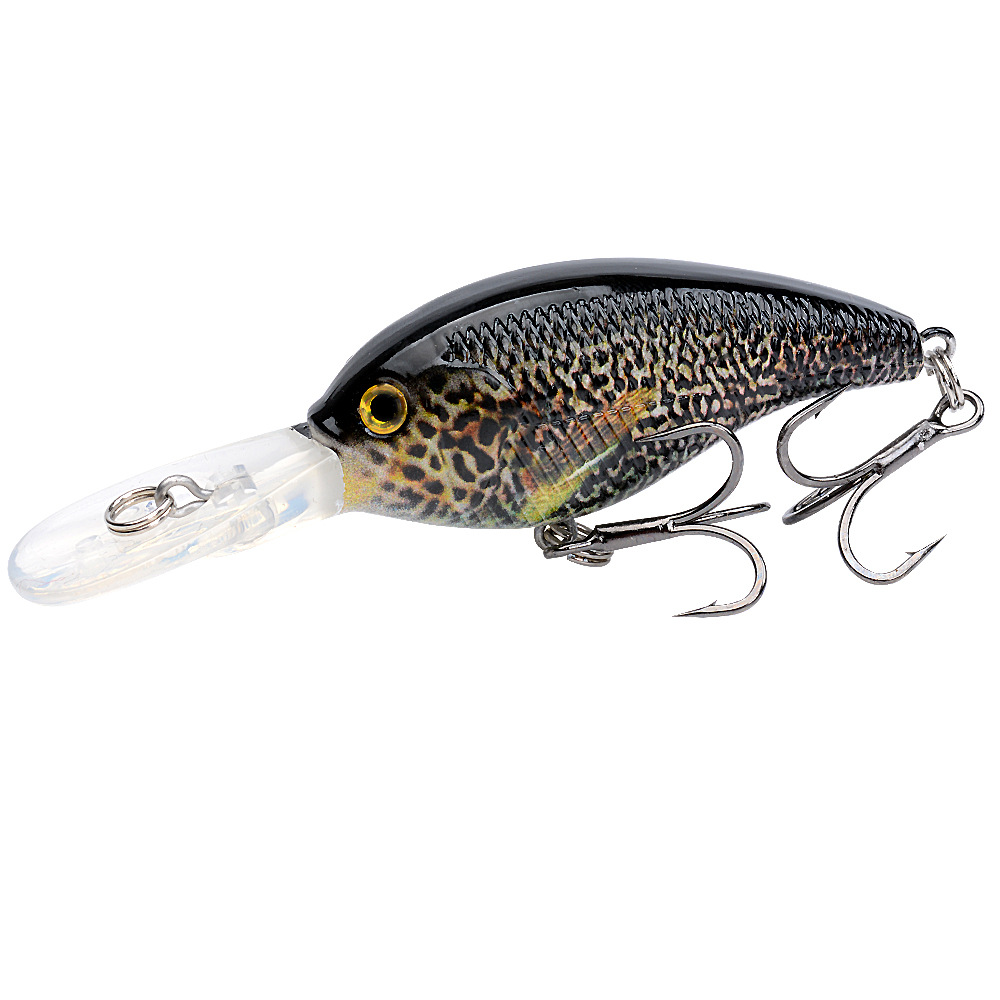 NEWMAJOR 10.5g/8.8cm Floating Hard Lure ABS Plastic Water Crank with Sound Beads for Species in River Lake Stream – Crankbait – view 4