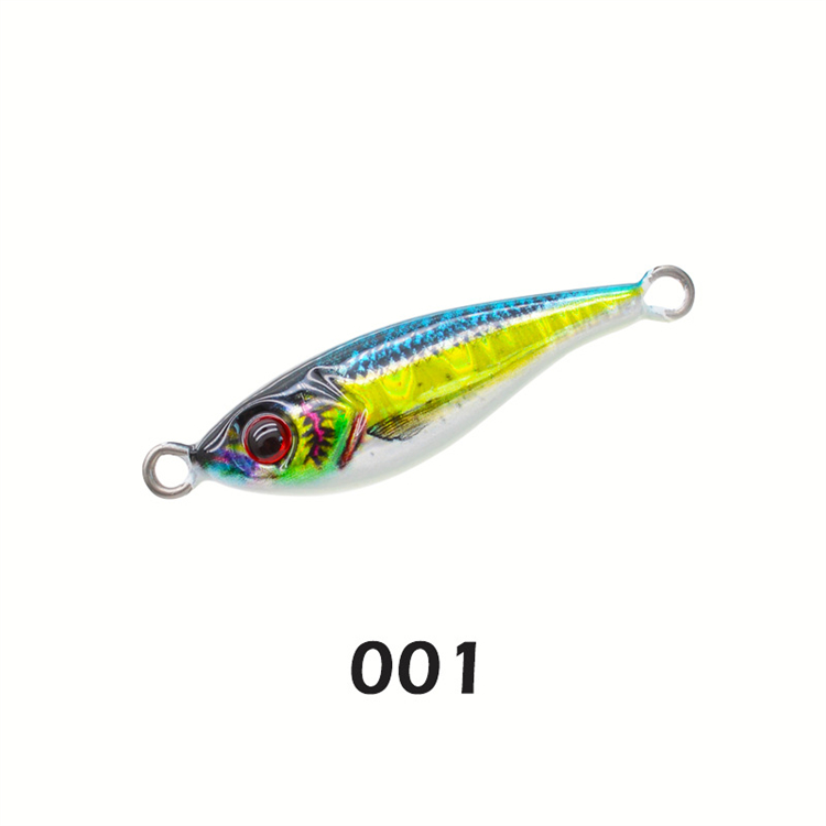 30g 60g 3D Printing Luminous Fishing Lead Jig Lure Slow Casting Glow Belly UV Light Effect Bottom Bait – Metal Lure – view 5
