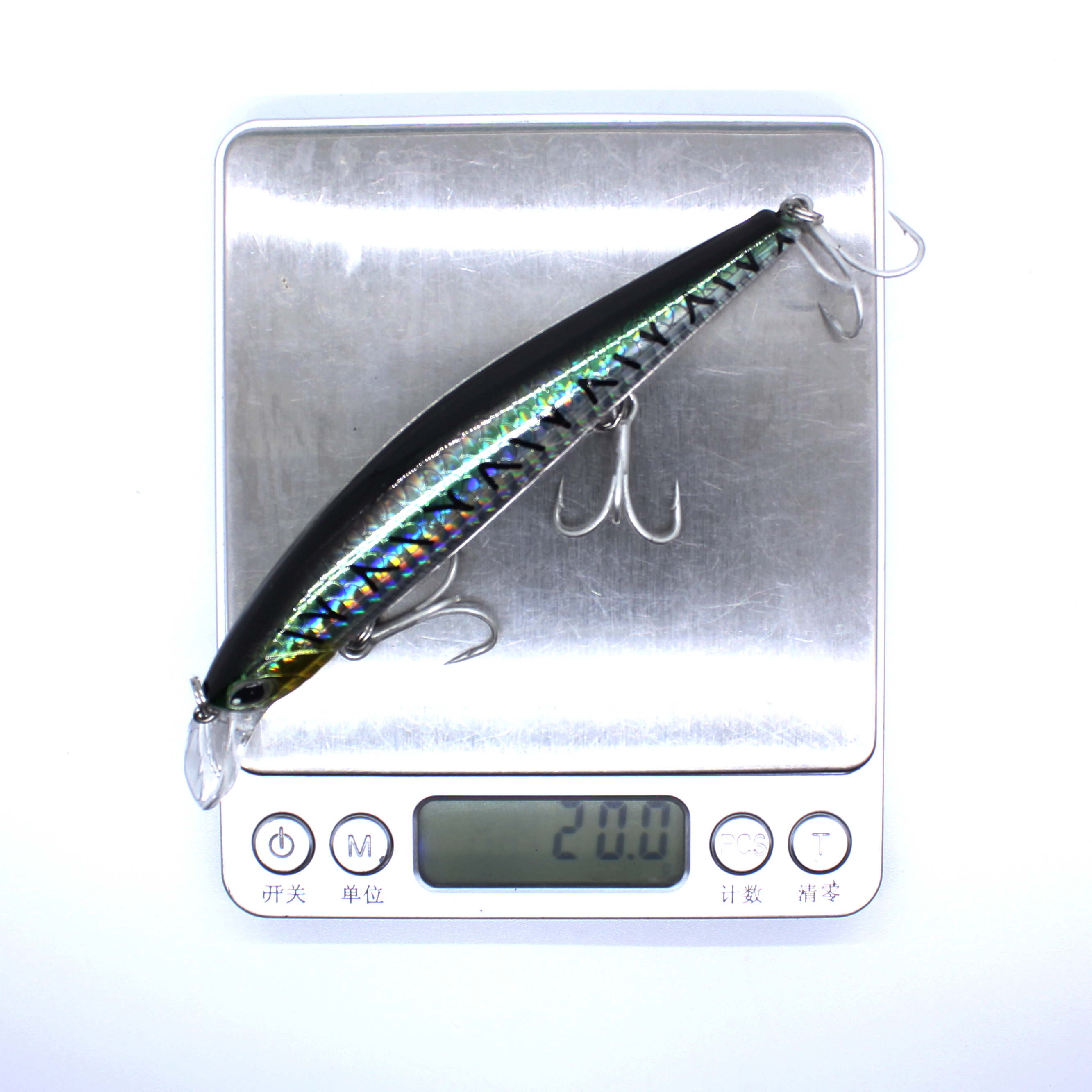 Stocked Heavy Sinking Minnow 120mm 20.0g Dive 1.8m Hard Bait Magnet Weight Transfer 1PC Wire Thru – Minnow – view 5