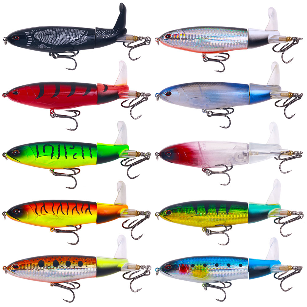 HENGJIA 37g/14cm Hard Plastic Topwater Pencil Lure Wobbler Walking Stick Bait Big Game Pencil Fishing Lure – Other Hard Lure – view 2