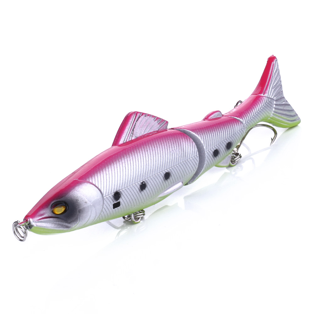 Hengjia Swimbait 12.5CM-17.7G Wholesale Swimbait Multi Jointed Lure Jerkbait Fishing Hard Glide Bait – Soft Lure – view 3