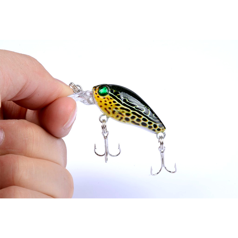 Newbility 4.5cm 4g Plastic Bionic Bait Floating Hard Body Saltwater Sea Pike Bass Crankbait Crank Fishing Lure Minnow – Minnow – view 3
