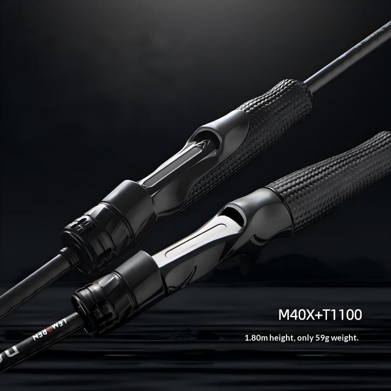 Demon Hunter Magic Owl Worm Rod Single Rod High Carbon M40X Light Straight Handle Luya Rod Bass Bump Bottom Stream Fishing Rod – Fishing Rod – view 5