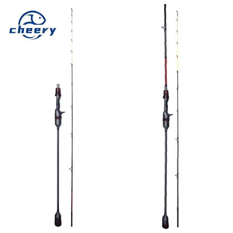 CHEERY ML Squid Rod Fishing Cuttlefish Squid Carbon Rod Slightly High Carbon Light Boat Fishing Rod 2 Sections Hard Cross – Fishing Rod – view 1