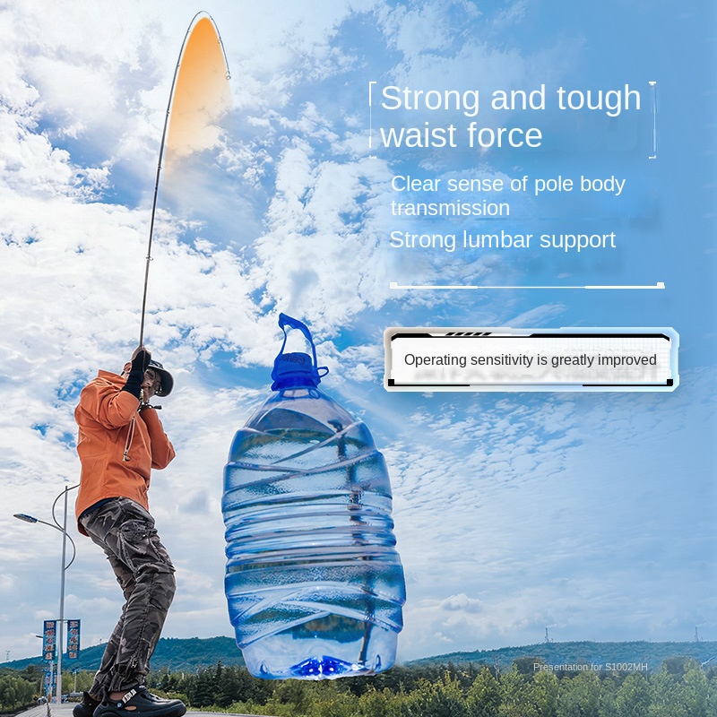 Bumblebee Ultra-Long-Range Lure Fishing Plastic Sea Bass Fishing Rod M/MH Action Straight Handle 3 Meters – Fishing Rod – view 3
