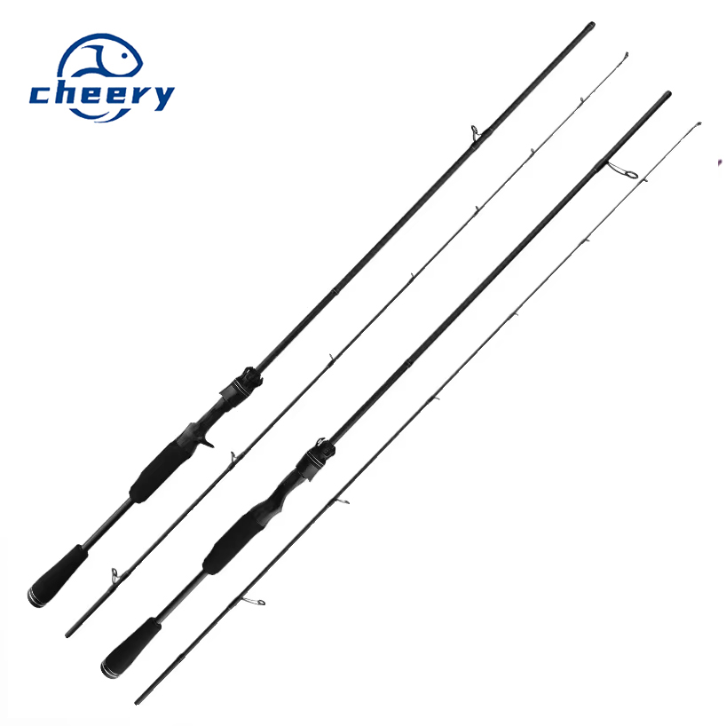Fishing Fan Player General Use Luya Rod Long-Distance Perch Mandarin Fish Straight Gun Handle Worm Rod Carbon 2-Piece Fishing – Fishing Rod – view 1