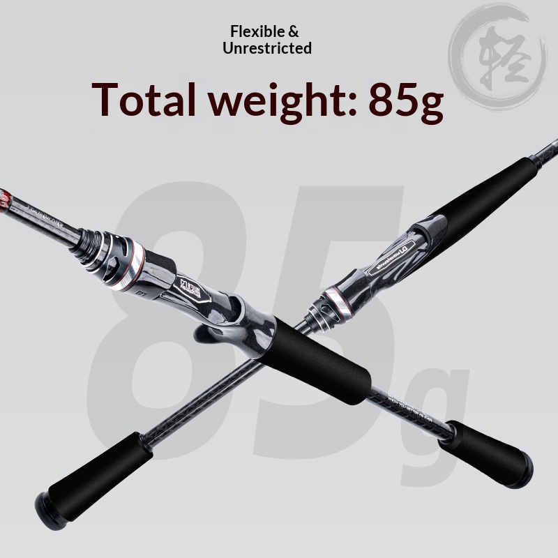 Cheery Fishing 3.0 Lake Use Full Set Fuji F Ring Ultra Light Carbon Fishing Rod for Perch & Mandarin Fish 1.98m-2.43m Sizes – Fishing Rod – view 2