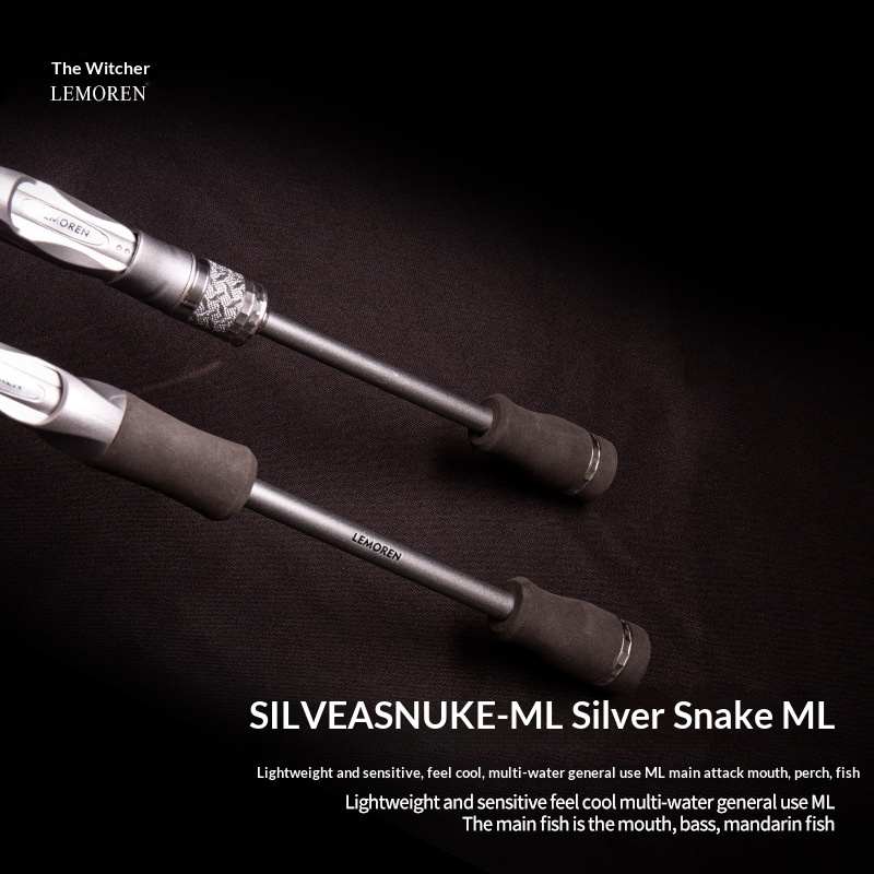 Devil Hunter Carbon Silver Snake ML Suit Shore Throwing Far Pan-use Straight Handle Luya Rod Warped Bass Mandarin Fish – Fishing Rod – view 3