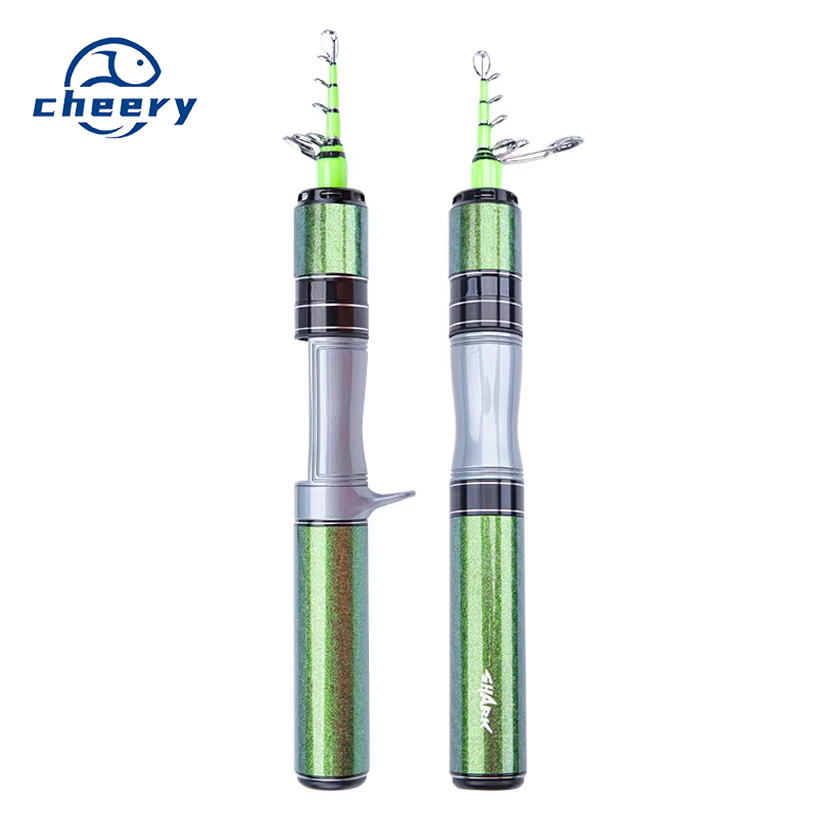 Fast Shark Mini Telescopic Ultra Short Generous Luya ML Carbon Soft Tune Slightly 1.98 Meters Far-cast Perch Siniperca Stream – Fishing Rod – view 1