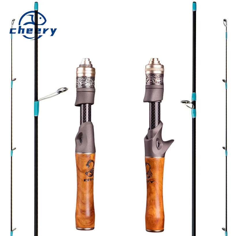 Magic Shadow Second Generation Carbon Horse Mouth Rod Super Soft 3-Section Soft Tune Action Drop Wheel Set White Fishing Rod – Fishing Rod – view 1
