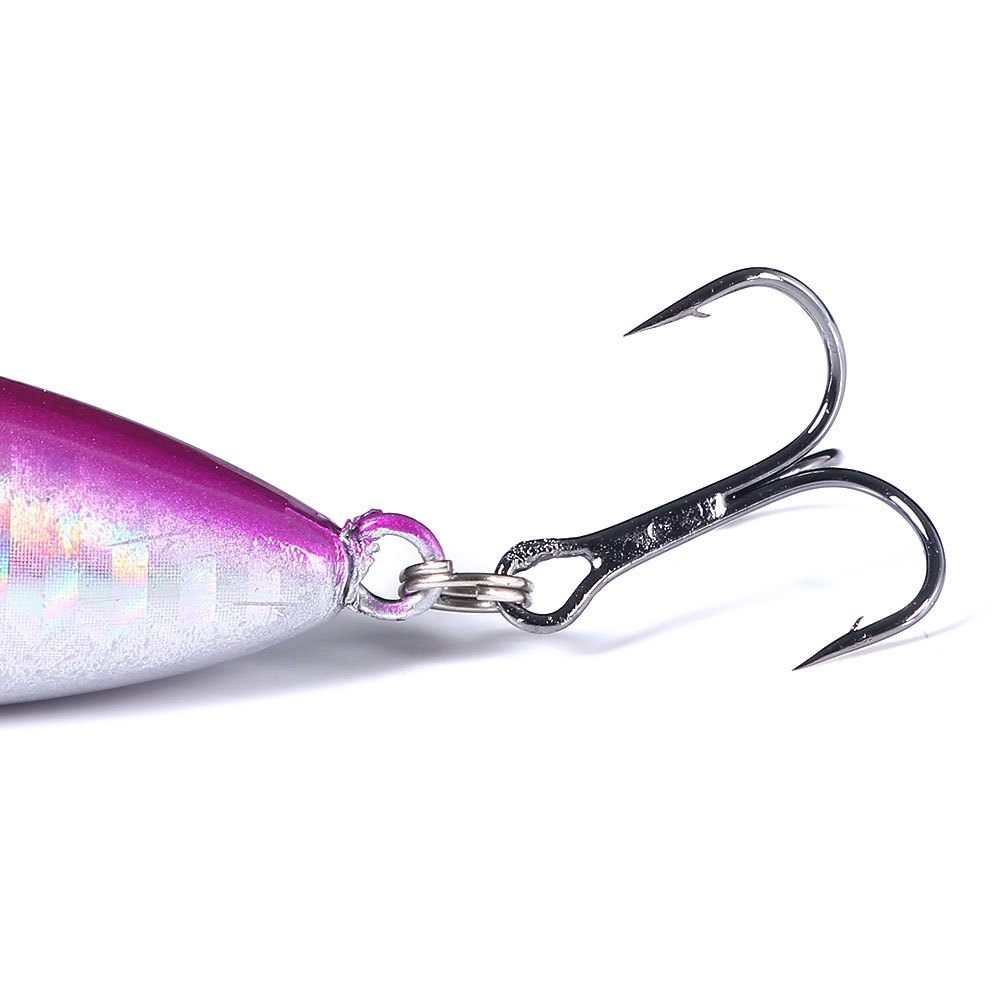CHEERY Wholesale for Hengjia PE030 10cm 12g ABS Artificial Hard Baits Pencil Fishing Lures for Ocean Boat & Ice Fishing – Pencil – view 3