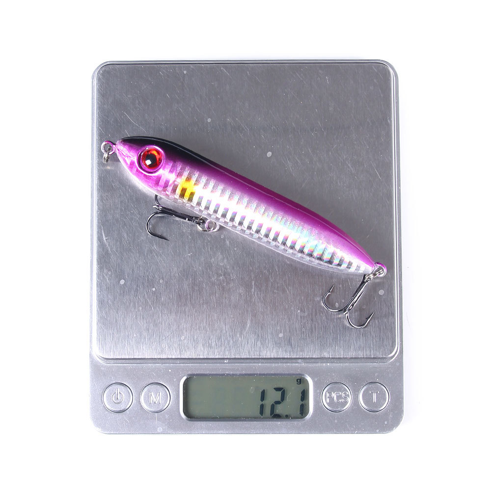 CHEERY Wholesale for Hengjia PE030 10cm 12g ABS Artificial Hard Baits Pencil Fishing Lures for Ocean Boat & Ice Fishing – Pencil – view 4