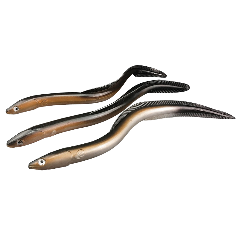 30cm Soft Rubber Fishing Lure Eels 58g Swim Baits Bionic Loach Artificial Soft Bait for River & Lake – Worms & Grubs – view 1