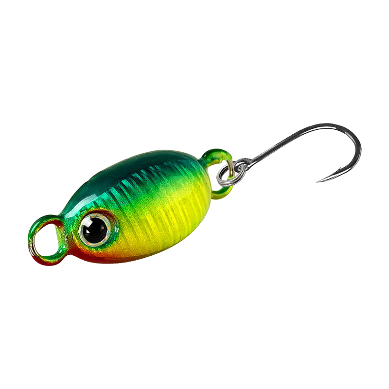 Shiny Sequin Micro Lure Long Cast Metal Carp Fishing Bait Lead Material Small Iron Plate Horse Mouth Saltwater Fish Mini Jig – Metal Lure – view 1