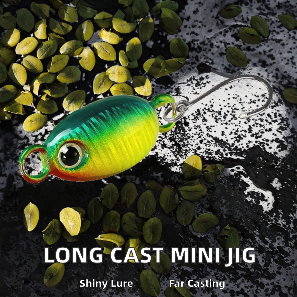 Shiny Sequin Micro Lure Long Cast Metal Carp Fishing Bait Lead Material Small Iron Plate Horse Mouth Saltwater Fish Mini Jig – Metal Lure – view 2
