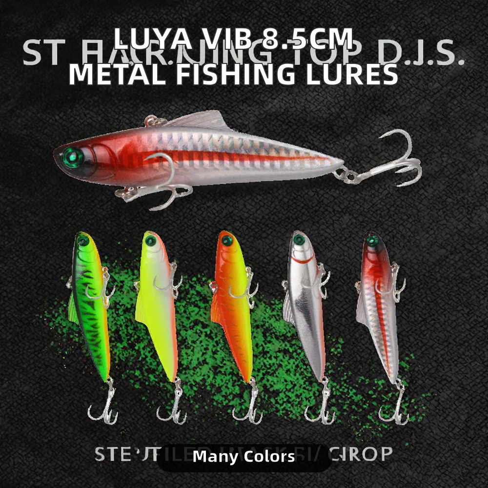 Luya VIB 8.5cm/21g Hard Fishing Lures Long Throw Metal Live Bait for Ocean Boat River Lake Stream Fishing – Pencil – view 2