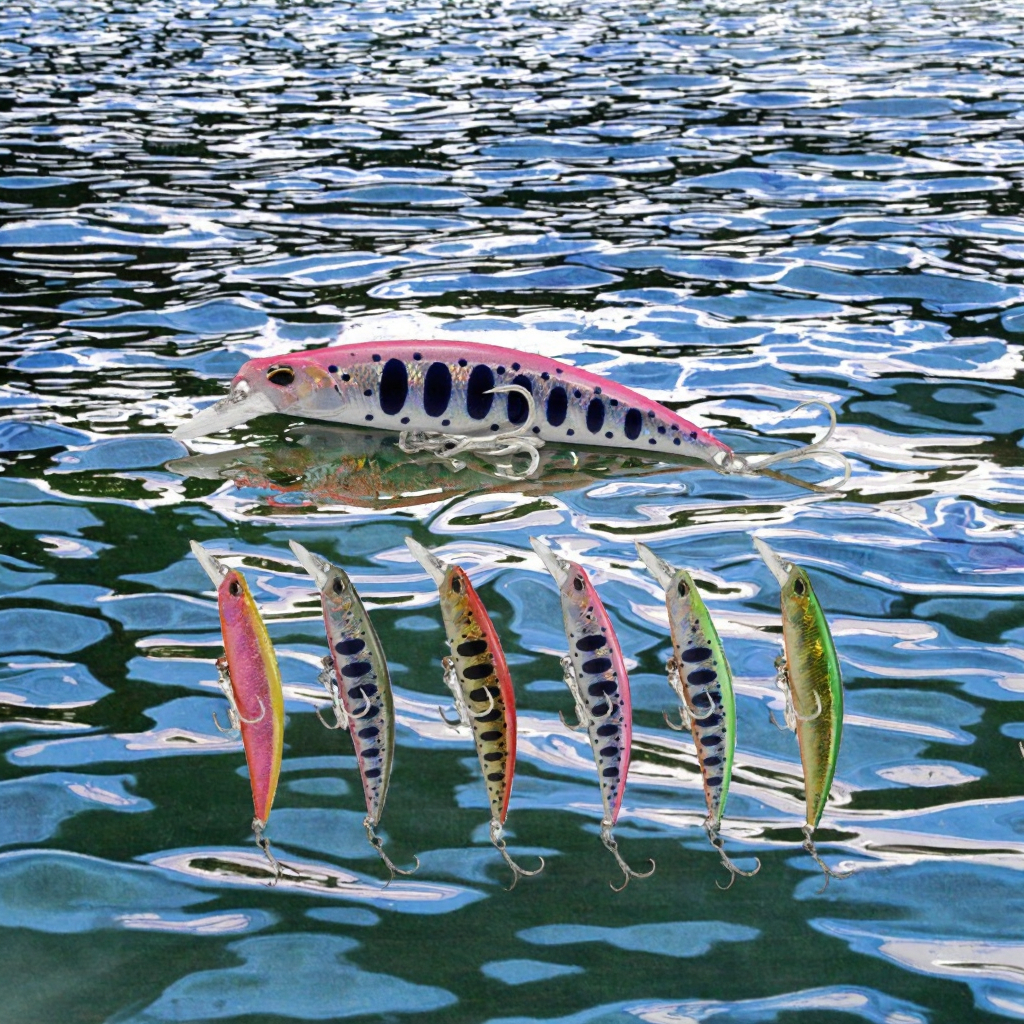 Wholesale 12g 80mm Sinking Minnow Fishing Lure Hard Bait Isca Artificial Wobbler for Bass Fishing in Rivers and Lakes – Minnow – view 3