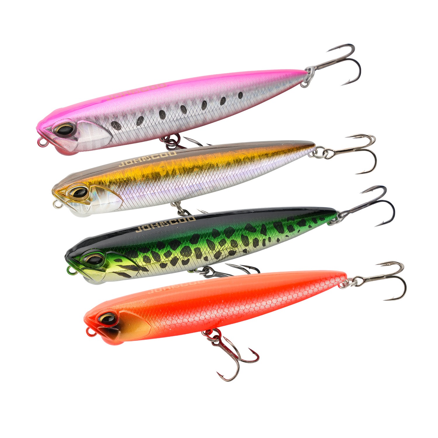 Cheery High Quality 65mm 14g Pencil Bionic Plastic Lure Sound Bead Artificial Bait Minnow Fishing Lure Fishing Hard Lure with Ho – Popper – view 2