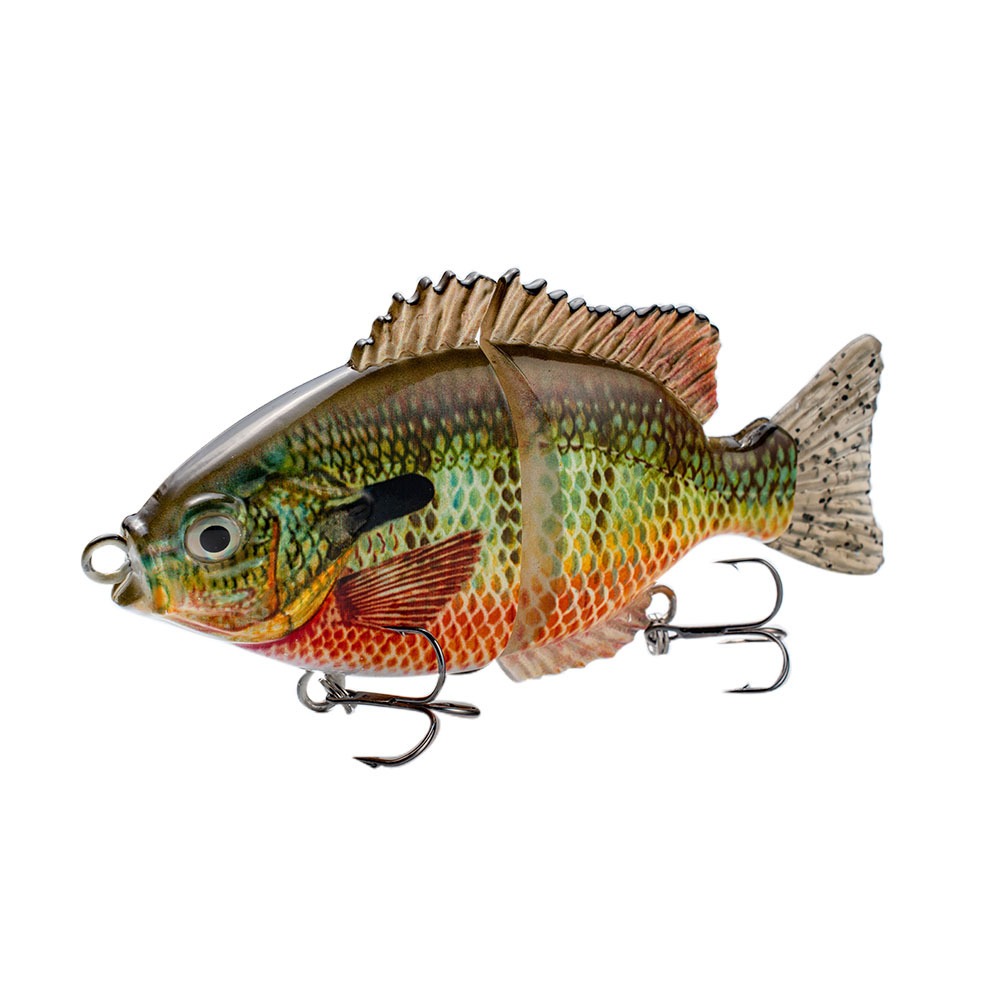 Cheery High Quality 14cm 82g 2 Section Sunfish Lure Multi-segment Bait Artificial Bionic Bait Fishing Hard Lure – Fishing Lure – view 5