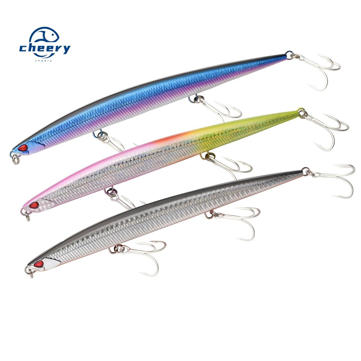 Cheery New 180mm 52g Tuna Fishing Bait High Quality Saltwater Long Casting Pencil Fishing Lures Minnow Lure – Pencil – view 1