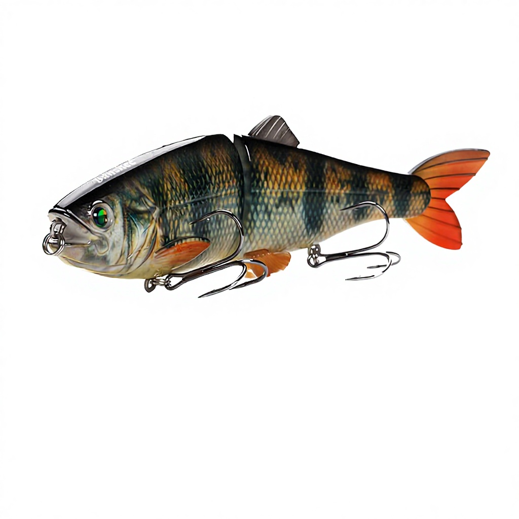 Customized 2 Sections 20cm 90g Deep Diving Swimbait Shad Lure Kit for Ocean Boat Fishing River Lake & Stream – Hard Lure – view 3