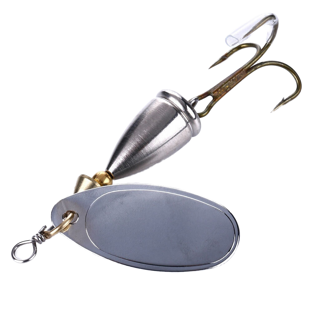 Wholesale SP135 6.5cm 8.5g Artificial Metal Topwater Baits Spoon Printed Fishing Lures for Saltwater & Lake – Spoon & Spinner – view 2