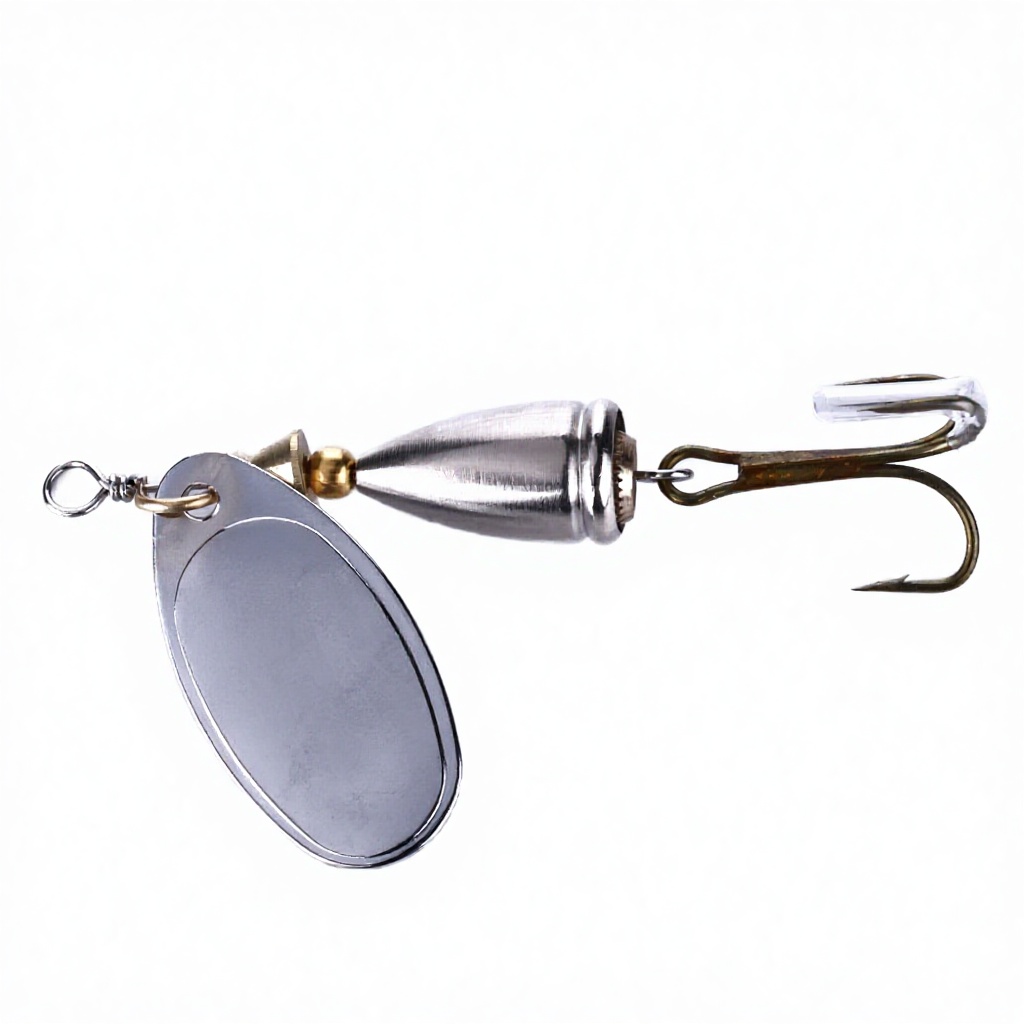Wholesale SP135 6.5cm 8.5g Artificial Metal Topwater Baits Spoon Printed Fishing Lures for Saltwater & Lake – Spoon & Spinner – view 3