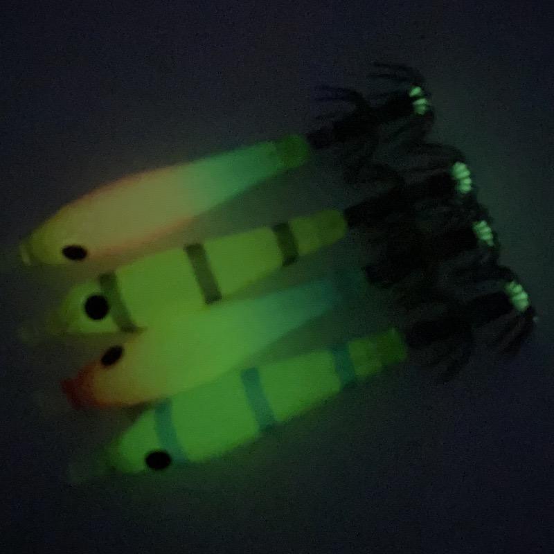 CHEERY Shrimp Lure Squid Hook Effective Jigging Bait for Salmon Sea Bass Tilapia Marlin Pike Inland Fish Ocean Boat Fishing – Hard Lure – view 3