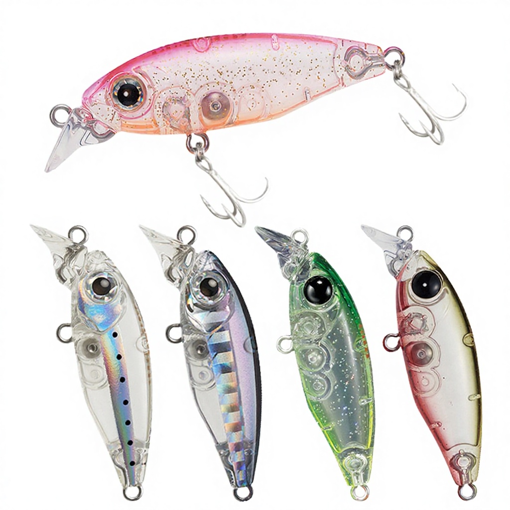 45mm 4G Freshwater Lures Printed ABS Trout Pesca Trolling Artificial Minnow Baits Carp Perch Bass Zander River Float Marlin – Hard Lure – view 4