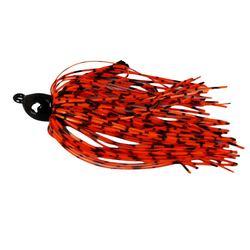 Cheery 10g Metal Skirt Lure Sinking Artificial Hard Bait Jig Head with Hooks for Sea Bass Bass Marlin-Freshwater Bottom Fishing – Octopus Skirt – view 5