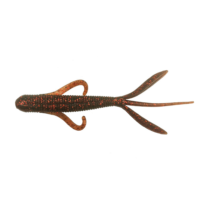Bagged 6pcs Artificial Soft Bait Swim Bait Wholesale Long-Cast Bass Snakehead Soft Worm Bait – Soft Lure – view 5