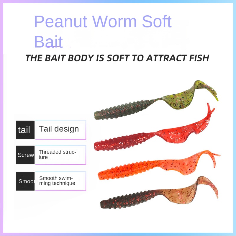 Stainless Steel Crayfish Snakehead Soft Lure Artificial Bait 80mm/3g Eight Colors Optional Pack 12 No Hooks Lifelike Bait – Worms & Grubs – view 4