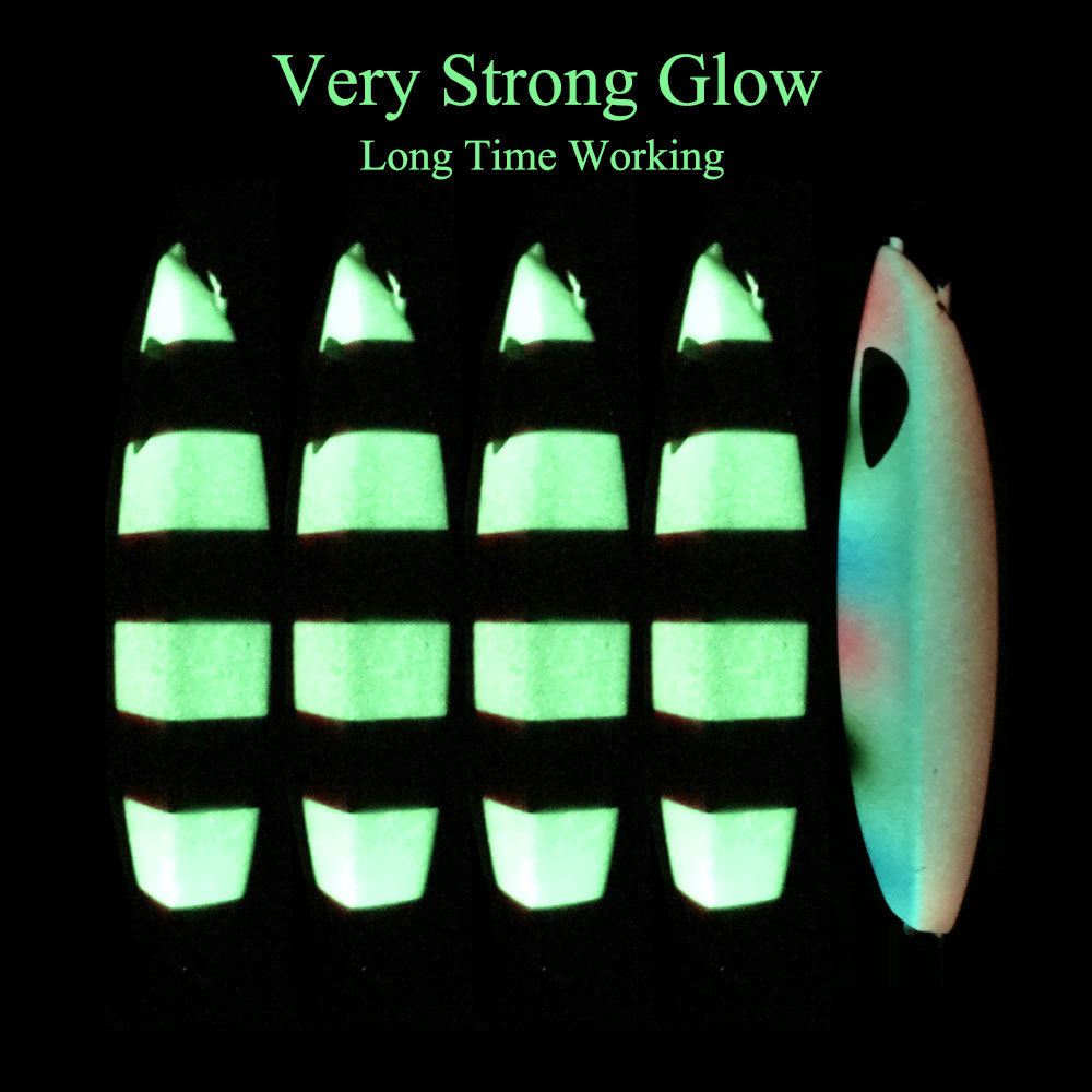 CHEERY Lure Iron Plate Artificial Hard Bait Metal Jig Wholesale Glow-in-the-Dark Falling Slow-Rolling Lead Fish Without Hooks – Metal Jig – view 3