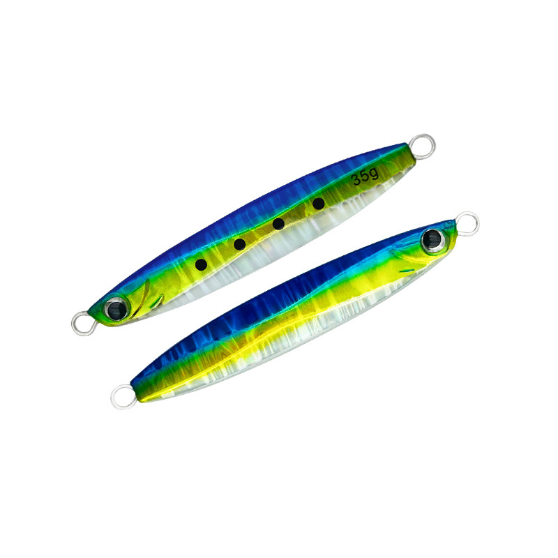 In Stock Wholesale Artificial Hard Bait Metal Jig 35g Sea Fishing Slow Jigging Lure for Saltwater Fish – Metal Jig – view 5