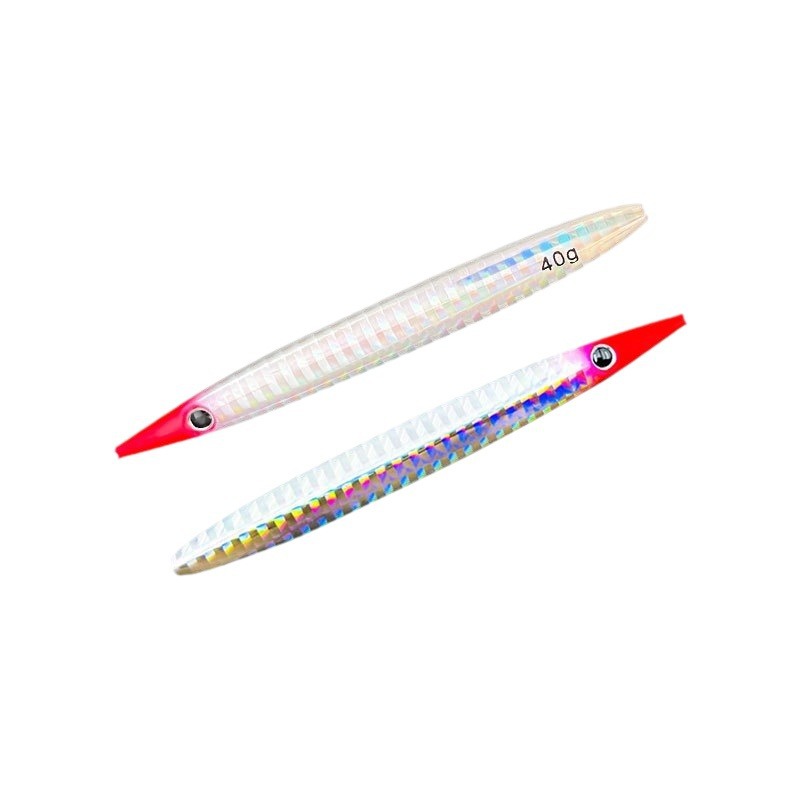 Direct Supply From Source Factory Wholesale Metal Jig Lure Iron Plate Quick Retrieve Lead Fish Bait 40g 50g 60g Saltwater Fish – Metal Lure – view 4