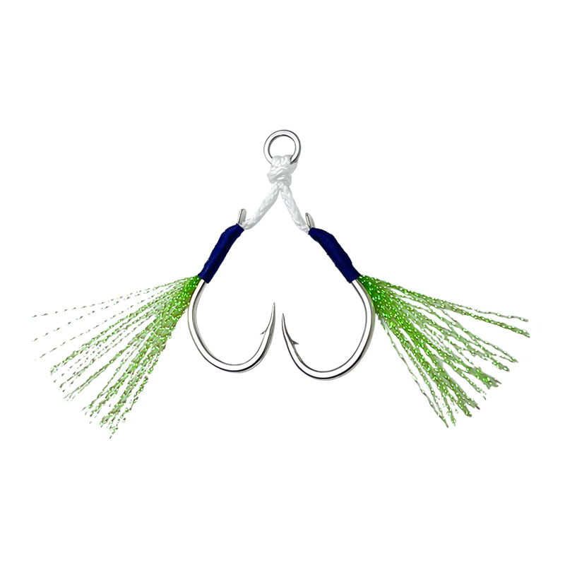 Wholesale High-Carbon Steel Plate Hooks Lure Hooks Sea Fishing Boat Fishing Hooks Bright Silk Corrosion-Resistant Gold Slow – Fishhook – view 1
