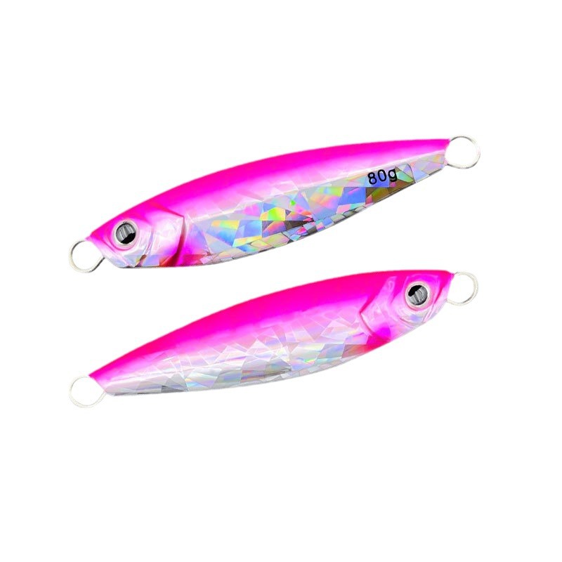 CHEERY Direct Sales Metal Jig Lure Iron Plate Bait Drop-Shot Lead Fish Artificial Hard Bait 60g Saltwater Fish No Hooks – Hard Lure – view 5