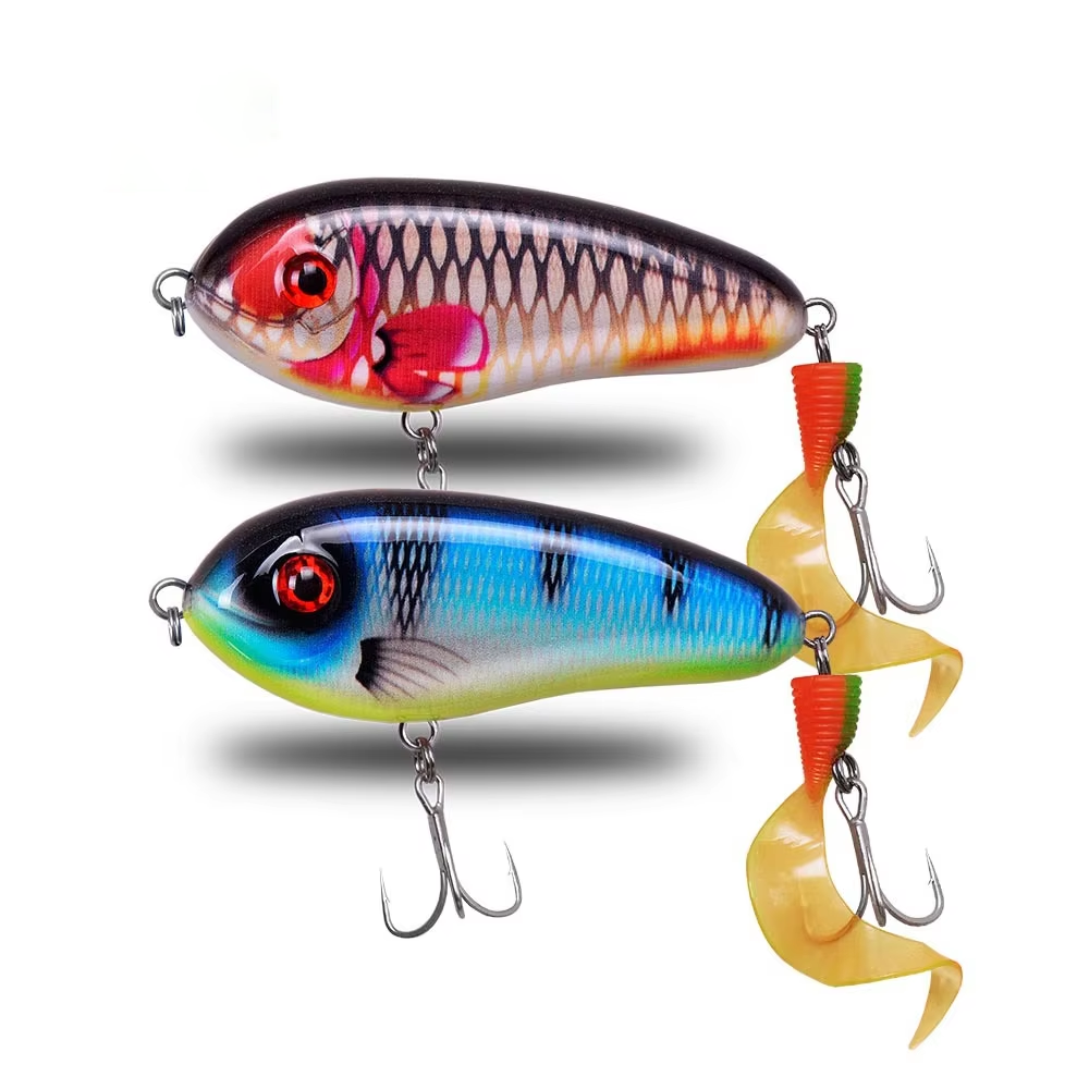 Lure 25g Freshwater Biomimetic Artificial Fish Jerkbait Solid Slow-Sinking Pike Lure Bait 60-115mm 35 – Hard Lure – view 4