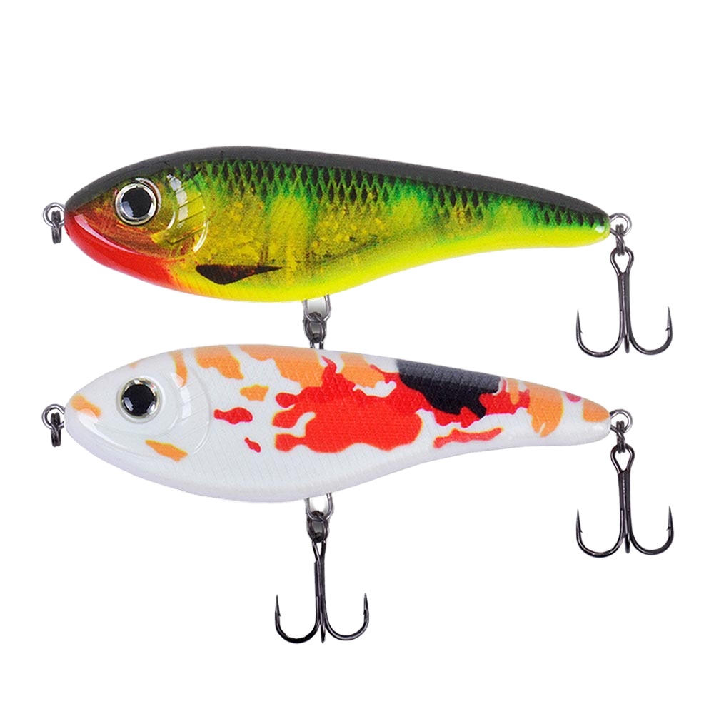 Cheery Lure 9cm 21g Stainless Steel JERK BAIT Flame Dragon Fish Lure New Color Hard Bait Wholesale Artificial Bait – Hard Lure – view 2