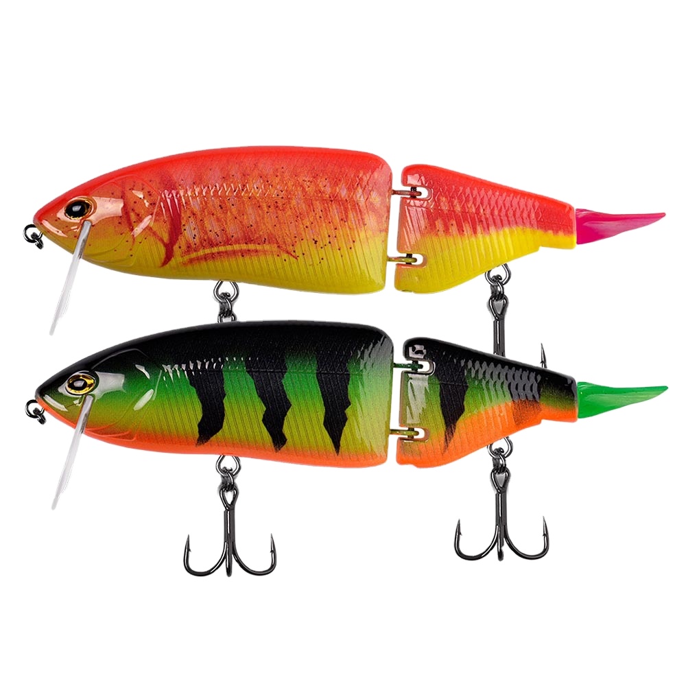 Artificial Hard Bait Lure Plastic Floating Swimbait Hooks 165mm 60g / 135mm 33g Multi-segment Bass Bait 47~60 Colors – Hard Lure – view 1