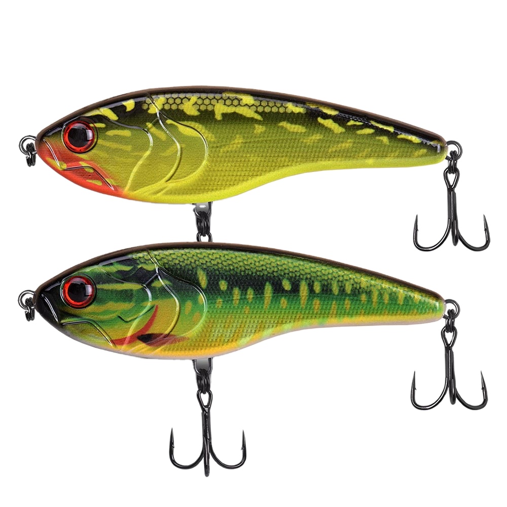 Fishing Tackle Stainless Steel Live Bait Slow-Sinking Jerk Bait 130mm 57g Freshwater Bionic Bait – Hard Lure – view 2