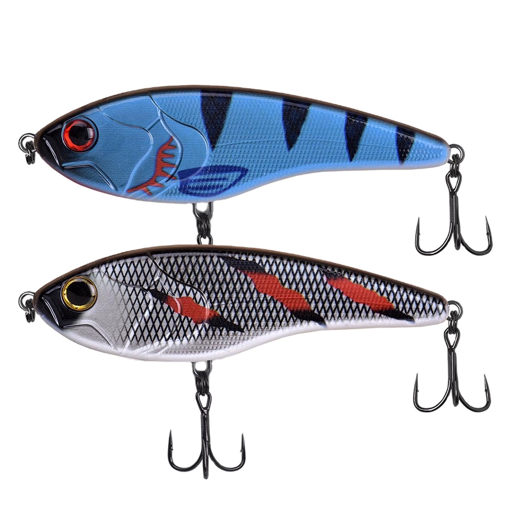 Fishing Tackle Stainless Steel Live Bait Slow-Sinking Jerk Bait 130mm 57g Freshwater Bionic Bait – Hard Lure – view 4