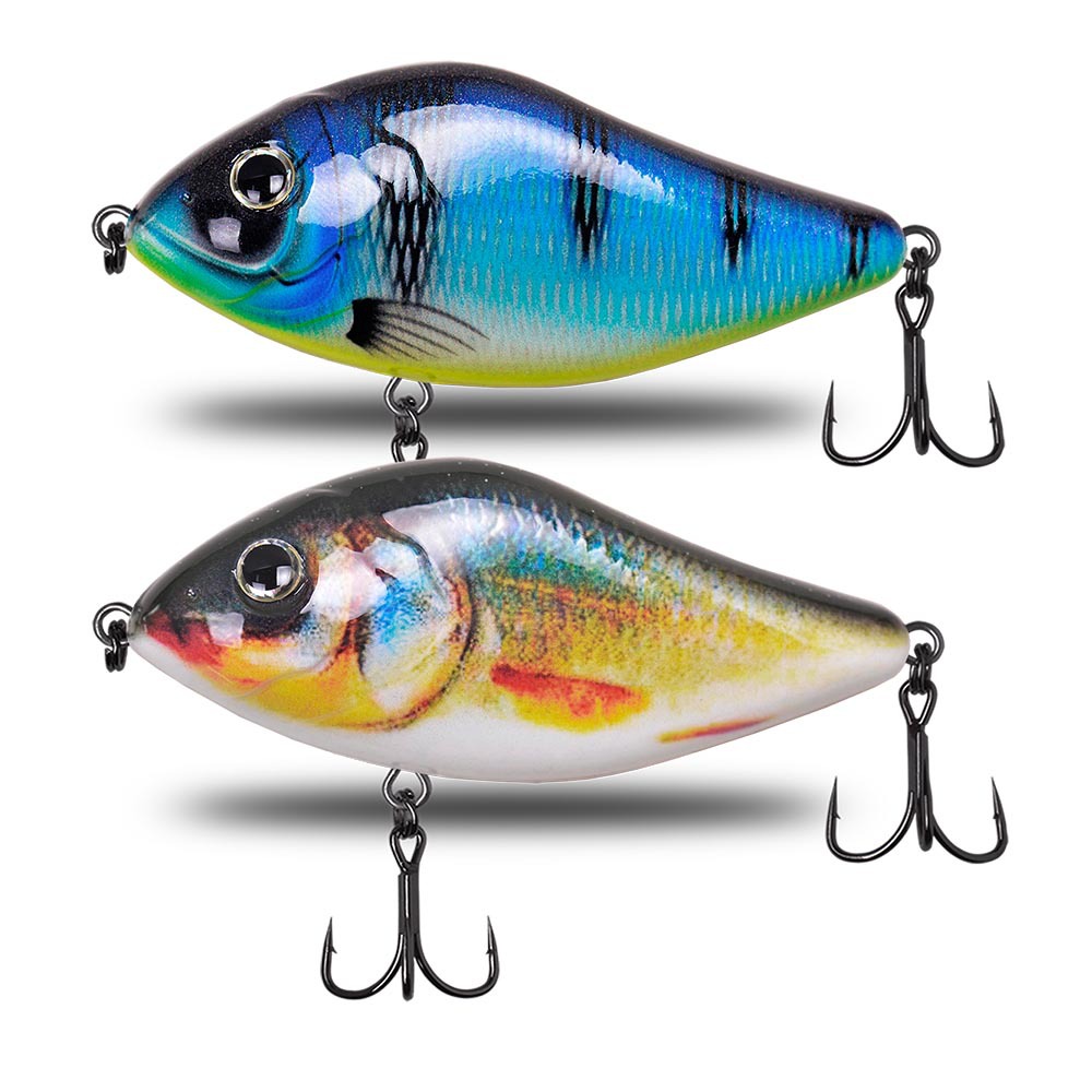 CHEERY Fishing Tackle Stainless Steel Artificial Hard Bait Lure Jerk Bait 6cm/8cm Wholesale Simulation Fake Bait – Hard Lure – view 5